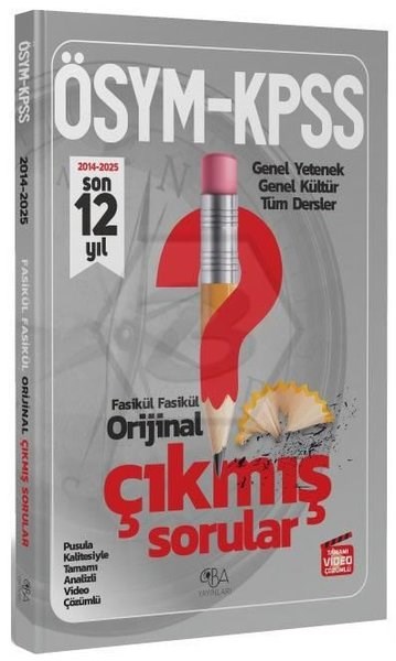 KolektifKPSS Deneme Sinavi - Yaprak Test2026 KPSS Genel Yetenek Genel Kültür Orijinal Son 12 Yıl Çıkmış Sorular Fasikül Çözümlü