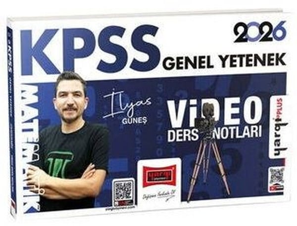 İlyas GüneşKPSS Konu Anlatim Kitaplari2026 KPSS Genel Yetenek Matematik Video Ders Notları