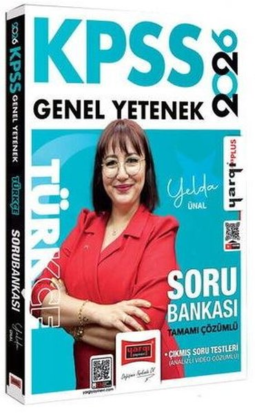 Yelda ÜnalKPSS Soru Bankasi Kitaplari2026 KPSS Genel Yetenek Tamamı Çözümlü Türkçe Soru Bankası