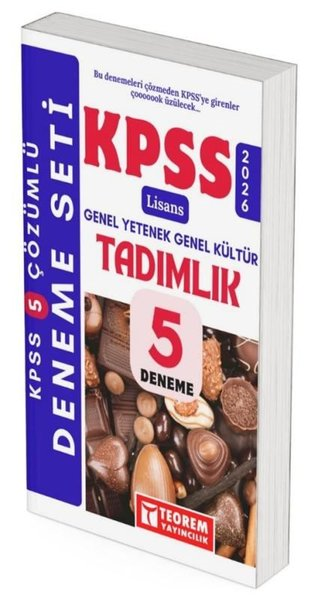 KolektifKPSS Deneme Sinavi - Yaprak Test2026 KPSS Lisans Genel Yetenek Genel Kültür Tamamı Çözümlü Tadımlık 5 Deneme