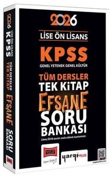 KolektifKPSS Soru Bankasi Kitaplari2026 KPSS Lise Ön Lisans GK - GY Tüm Dersler Tek Kitap Efsane Soru Bankası