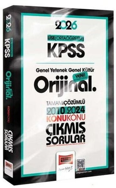 KolektifKPSS Çikmis Sorular2026 KPSS Lise - Ortaöğretim GK - GY Orijinal 2010 - 2024 Konu Konu Çıkmış Sorular