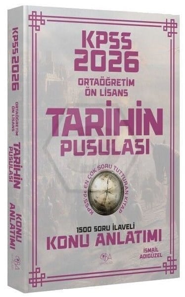 KolektifKPSS Konu Anlatim Kitaplari2026 KPSS Lise Ortaöğretim Ön Lisans Tarihin Pusulası Konu Anlatımı