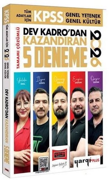 KolektifKPSS Deneme Sinavi - Yaprak Test2026 KPSS Tüm Adaylar İçin Tamamı Çözümlü Dev Kadrodan Kazandıran 5 Deneme