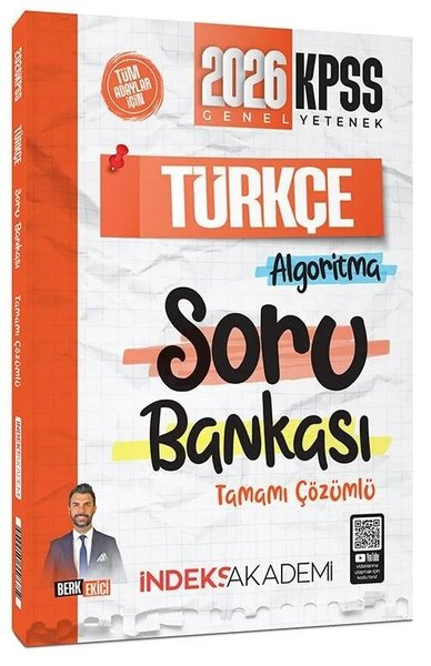 KolektifKPSS Soru Bankasi Kitaplari2026 KPSS Türkçe Algoritma Soru Bankası Çözümlü