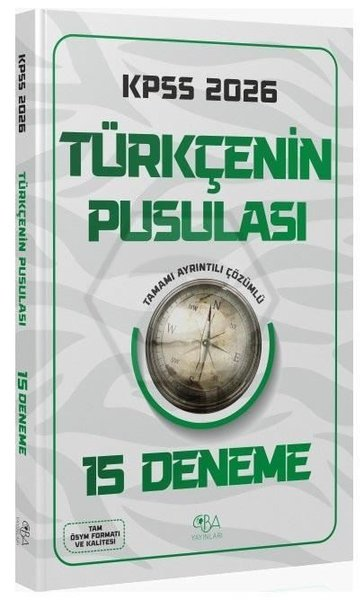 KolektifKPSS Deneme Sinavi - Yaprak Test2026 KPSS Türkçenin Pusulası 15 Deneme Çözümlü