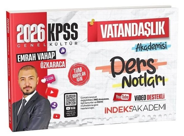 KolektifKPSS Konu Anlatim Kitaplari2026 KPSS Vatandaşlık Akademisi Video Ders Notları