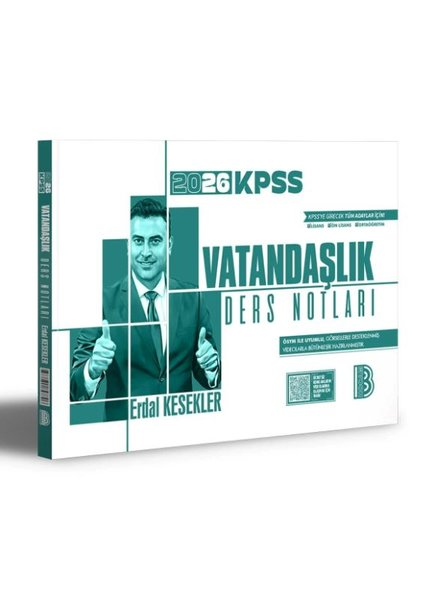 KolektifKPSS Konu Anlatim Kitaplari2026 KPSS Vatandaşlık Ders Notları