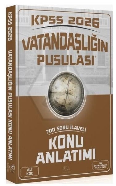 KolektifKPSS Konu Anlatim Kitaplari2026 KPSS Vatandaşlık Vatandaşlığın Pusulası Konu Anlatımı