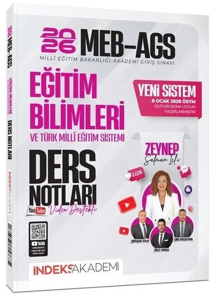 KolektifDiger Sinavlara Hazirlik2026 MEB - AGS Eğitim Bilimleri ve Türk Milli Eğitim Sistemi Video Ders Notları