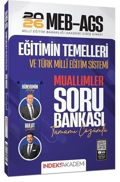 KolektifDiger Sinavlara Hazirlik2026 MEB - AGS Eğitimin Temelleri ve Türk Milli Eğitim Sistemi Muallimler Soru Bankası Çözümlü