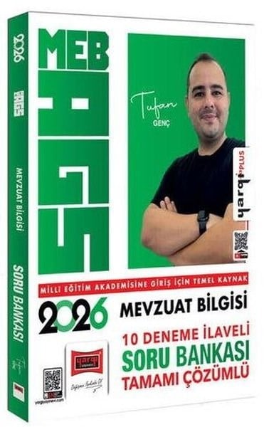 Tufan GençDiger Sinavlara Hazirlik2026 MEB - AGS Mevzuat Bilgisi 10 Deneme İlaveli Tamamı Çözümlü Soru Bankası