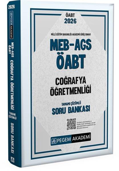 KolektifKPSS Soru Bankasi Kitaplari2026 MEB AGS ÖABT Coğrafya Öğretmenliği Tamamı Çözümlü Soru Bankası