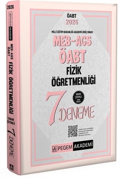 KolektifKPSS Deneme Sinavi - Yaprak Test2026 MEB AGS ÖABT Fizik Öğretmenliği Tamamı Çözümlü 7 Deneme