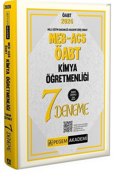 KolektifKPSS Deneme Sinavi - Yaprak Test2026 MEB AGS ÖABT Kimya Öğretmenliği Tamamı Çözümlü 7 Deneme