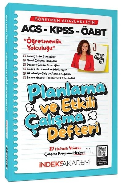 KolektifDiger Sinavlara Hazirlik2026 MEB - AGS ÖABT Öğretmenlik Yolculuğu Planlama ve Etkili Çalışma Defteri