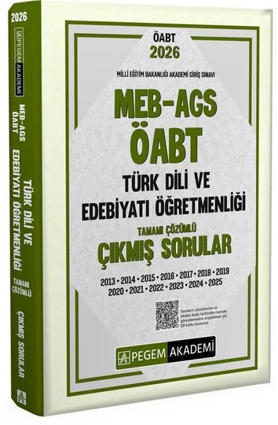 KolektifKPSS Çikmis Sorular2026 MEB - AGS ÖABT Türk Dili ve Edebiyatı Öğretmenliği Tamamı Çözümlü Çıkmış Sorular
