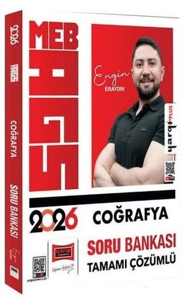Engin EraydınDiger Sinavlara Hazirlik2026 MEB - AGS Tamamı Çözümlü Coğrafya Soru Bankası