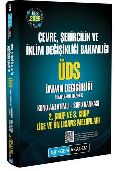 KolektifDiger Sinavlara Hazirlik2026 ÜDS Çevre Şehircilik ve İklim Değişikliği Bakanlığı ÜDS Ünvan Değişikliği Sınavlarına Hazırlık
