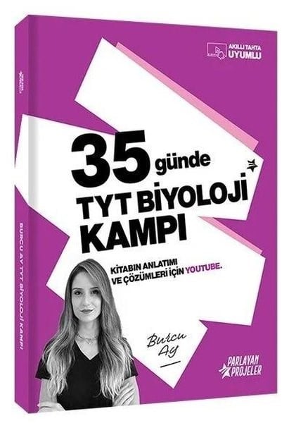 Burcu AyTYT Biyoloji2026 YKS TYT 35 Günde Biyoloji Kampı - Burcu Ay Parlayan Projeler