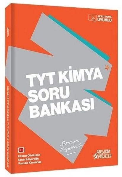 Sinan İhtiyaroğluTYT Kimya2026 YKS TYT Kimya Soru Bankası Çözümlü - Sinan İhtiyaroğlu Parlayan Projeler