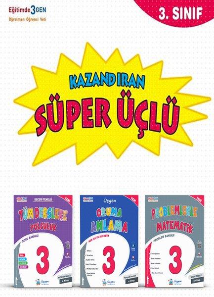 KolektifTüm Dersler3. Sınıf Süper Üçlü Kazandıran Kitaplar Seti