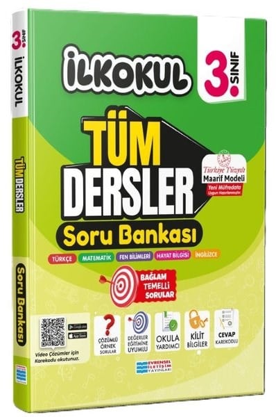 KolektifTüm Dersler3. Sınıf İlkokul Tüm Dersler Soru Bankası - Maarif Model
