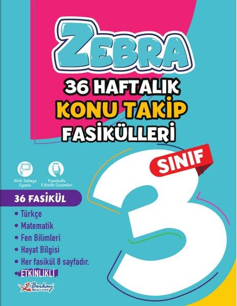 KolektifTüm Dersler3.Sınıf Zebra 36 Haftalık Konu Takip Fasikülleri