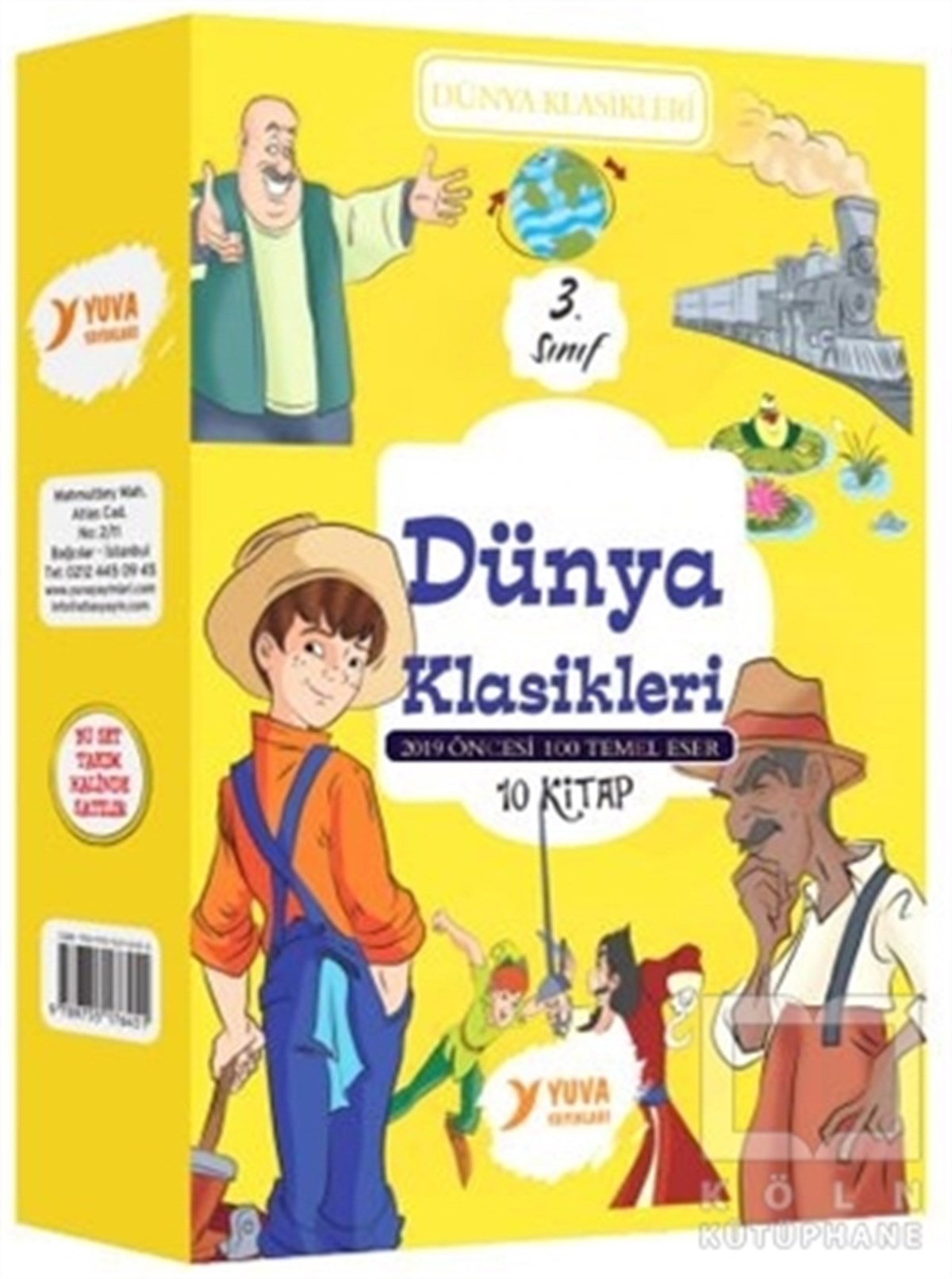 3. Sınıf Dünya Klasikleri Seti - 10 Kitap Takım