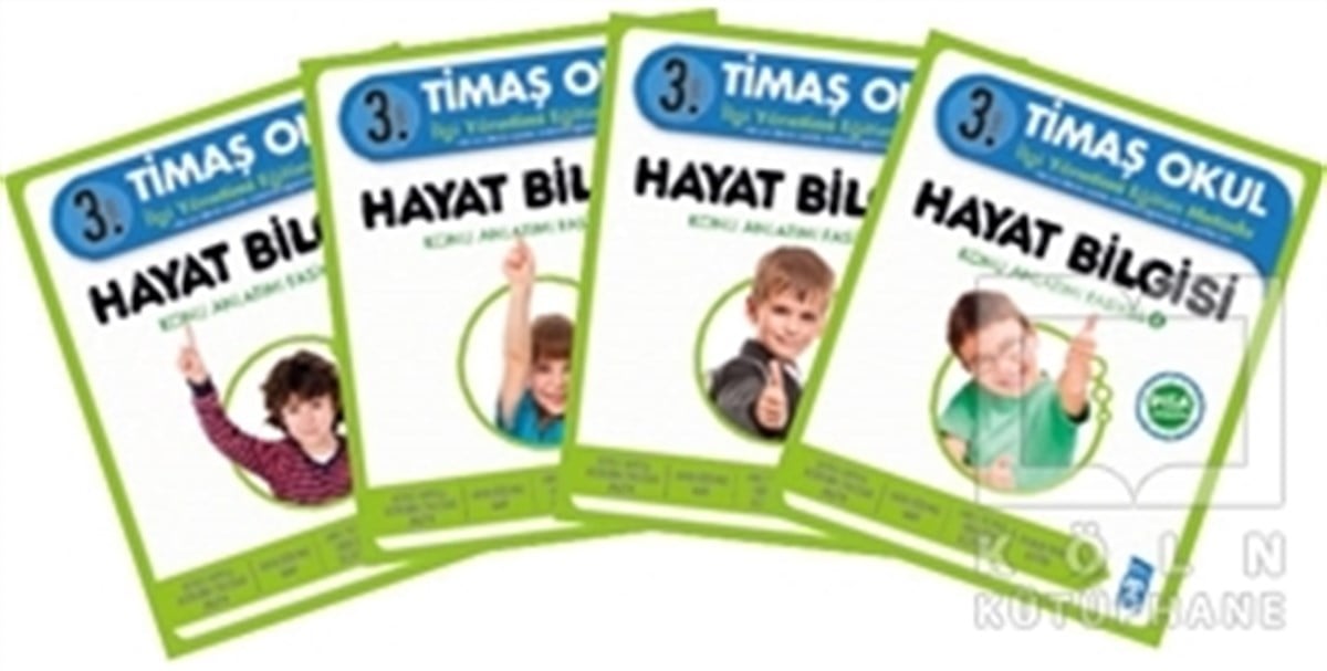 3. Sınıf Hayat Bilgisi Konu Anlatımlı Seti - 4 Kitap Takım