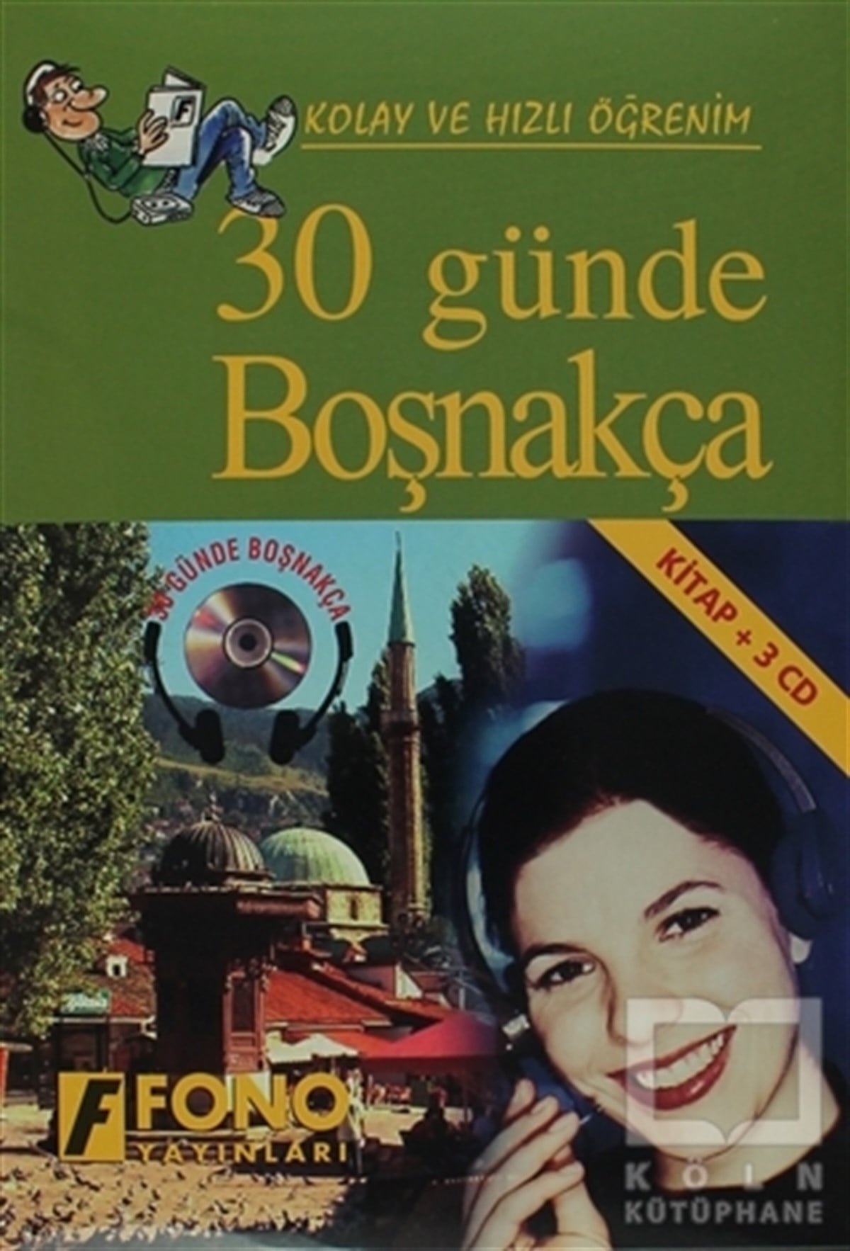 30 Günde Boşnakça CD'li Set