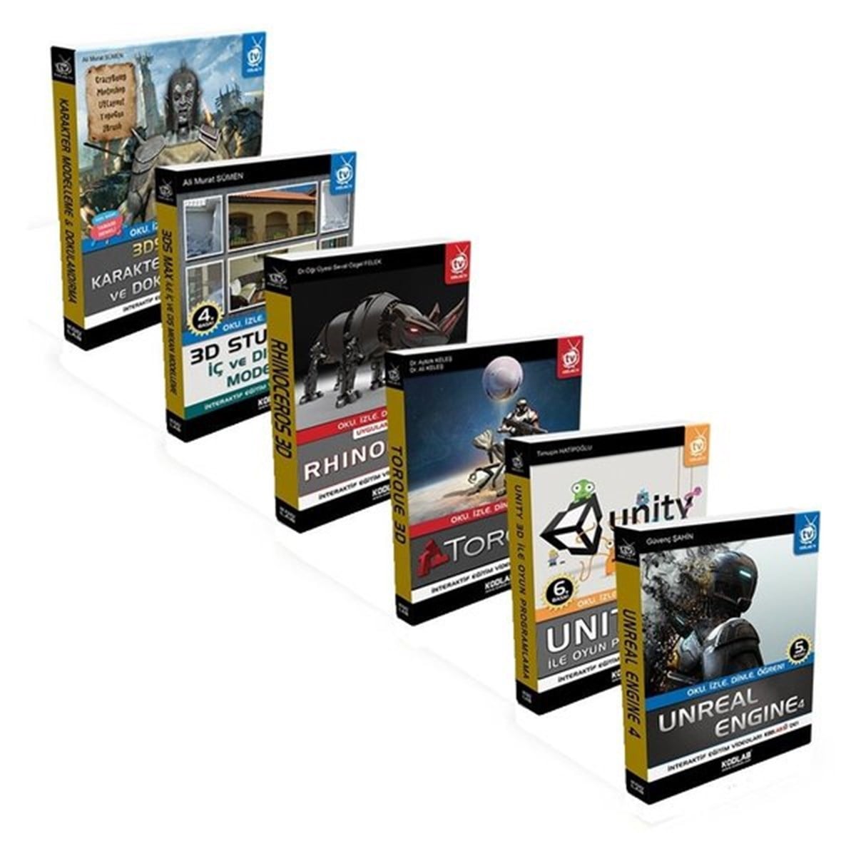 KolektifComputer Bücher3D Modelleme ve Animasyon-6 Kitap Takım