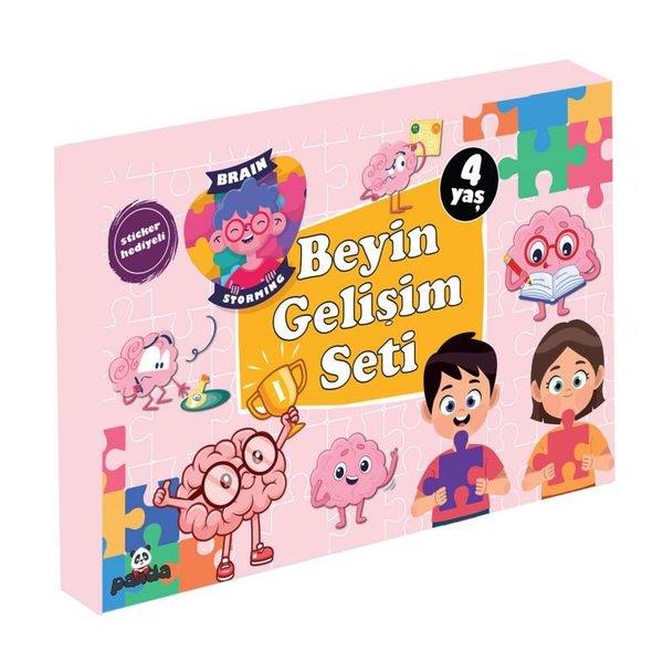 Afife ÇorukEgitim Etkinlik Kitaplari4 Yaş Beyin Gelişim Seti - Sticker Hediyeli - 3 Kitap Takım