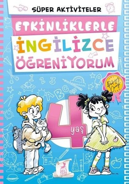 KolektifEgitim Etkinlik Kitaplari4 Yaş Etkinliklerle İngilizce Öğreniyorum - Süper Aktiviteler