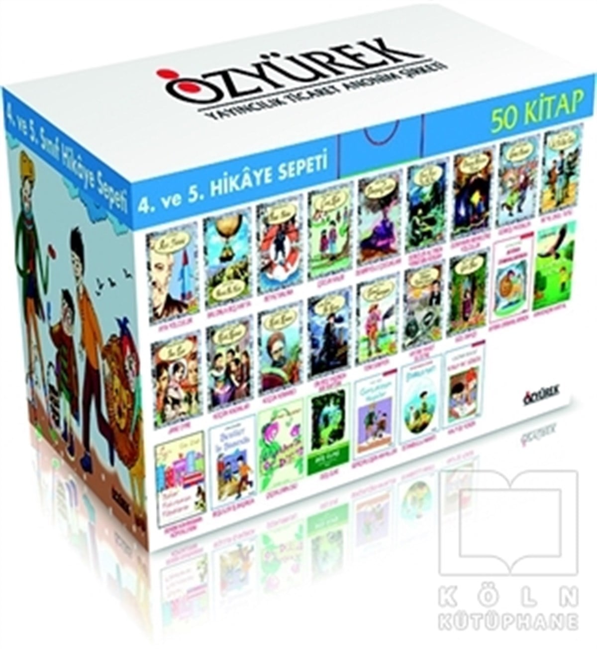 4. ve 5. Sınıf Eğitim Seti (50 Kitap Kutulu)