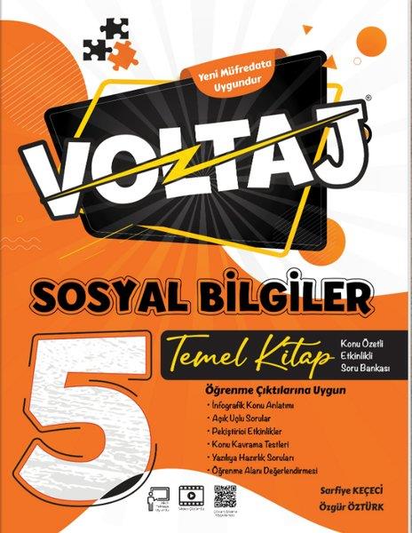 Sarfiye KeçeciSosyal Bilgiler5.Sınıf Sosyal Bilgiler Voltaj Tk Temel Kitap
