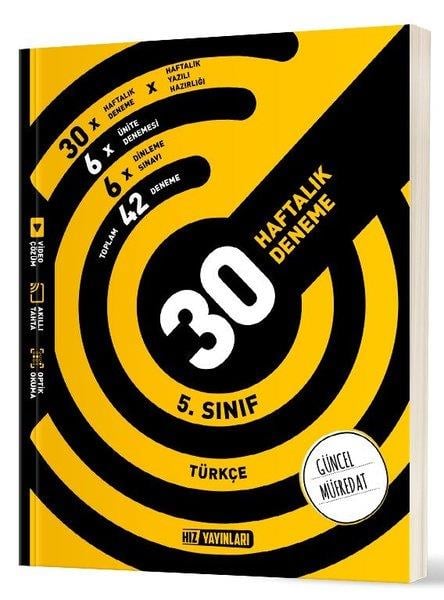 KolektifTürkçe5. Sınıf Türkçe Haftalık Deneme