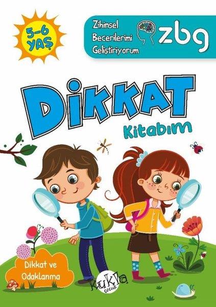 Buçe DayıEgitim Etkinlik Kitaplari5 - 6 Yaş Dikkat Kitabım - Dikkat ve Odaklanma - ZBG Zihinsel Becerilerimi Geliştiriyorum