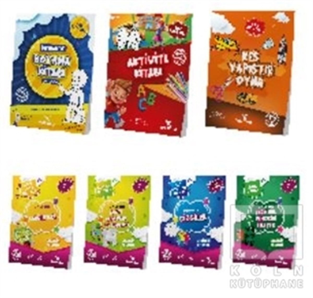 Feyyaz UlaşMalbücher5-7 Yaş Okul Öncesi Seti (7 Kitap)