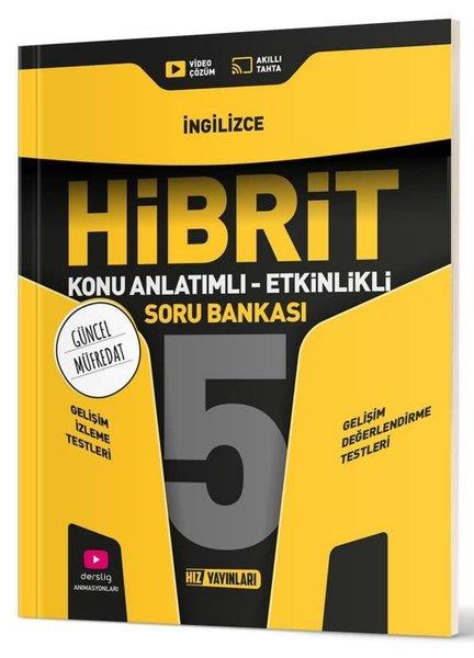 KolektifYabanci Dil5. Sınıf İngilizce Hibrit Soru Bankası