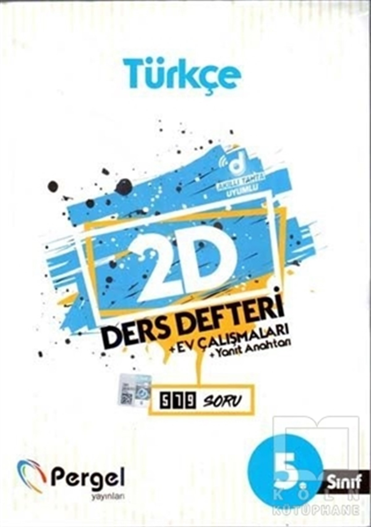 5. Sınıf Türkçe 2D Ders Defteri