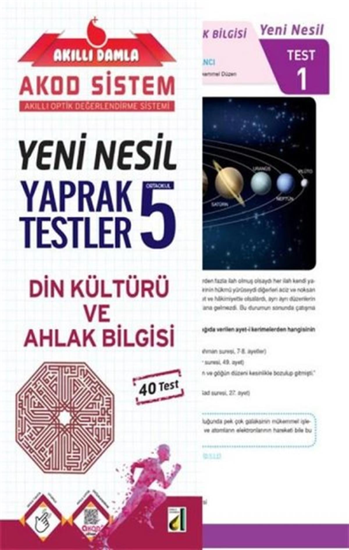 KolektifLGS Diger Dersler5.Sınıf Din Kültürü ve Ahlak Bilgisi Yeni Nesil Yaprak Testler