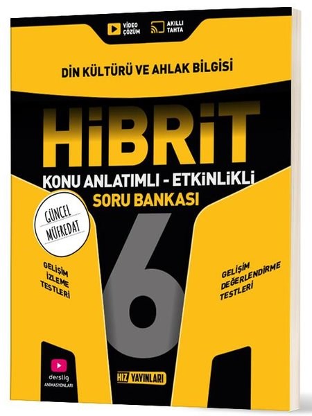 KolektifDin Kültürü Ve Ahlak Bilgisi6. Sınıf Hibrit Din Kültürü ve Ahlak Bilgisi Soru Bankası