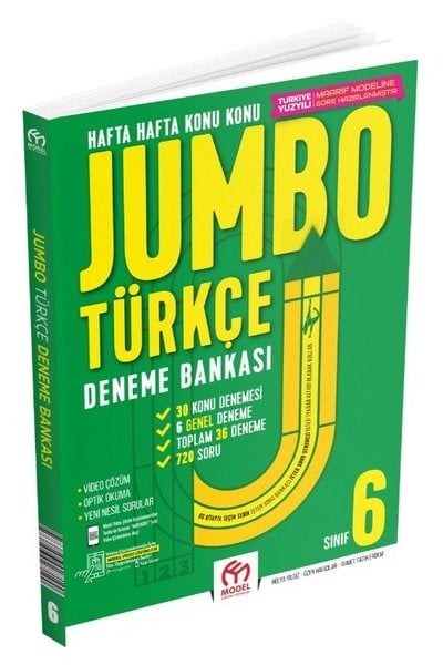 Ahmet Fatih ErdemTürkçe6.Sınıf Türkçe Jumbo Deneme