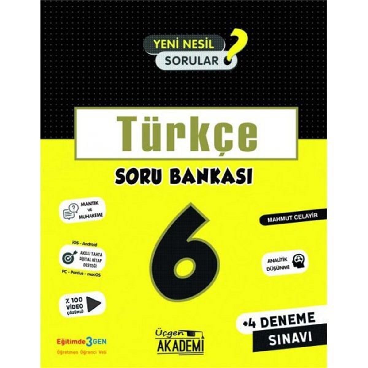 KolektifTürkçe6.Sınıf Türkçe Soru Bankası