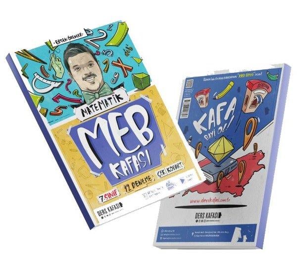 Ersen ÖrenlerMatematik7. Sınıf Matematik MEB Kafası 12 Çek Kopart Deneme Ders Kafası 2024