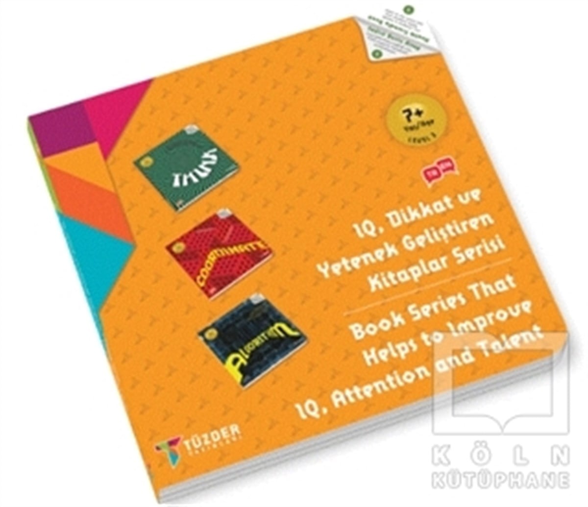 KolektifZeka Gelişimi Kitapları7+ Yaş Seti Level 3 - IQ, Dikkat ve Yetenek Geliştiren Kitaplar Serisi