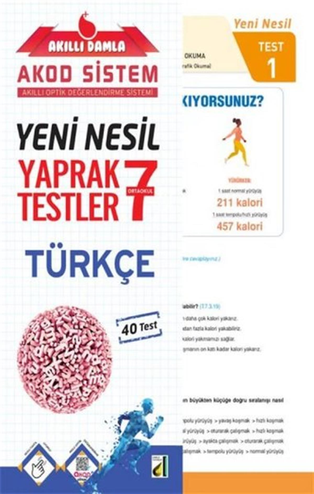 KolektifLGS Türkçe7.Sınıf Türkçe Yeni Nesil Yaprak Testler