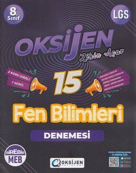 KolektifFen Bilimleri8. Sınıf Fen Bilimleri 15'li Deneme
