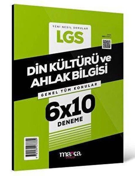 KolektifLGS Din Kültürü Ve Ahlak Bilgisi8. Sınıf LGS Din Kültürü ve Ahlak Bilgisi 6 x 10 Deneme